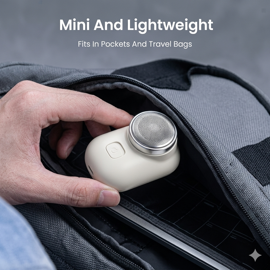 Mini-Shave Portable Electric Shaver, 2023 New Upgrade Mini Electric Razor Shavers for Men