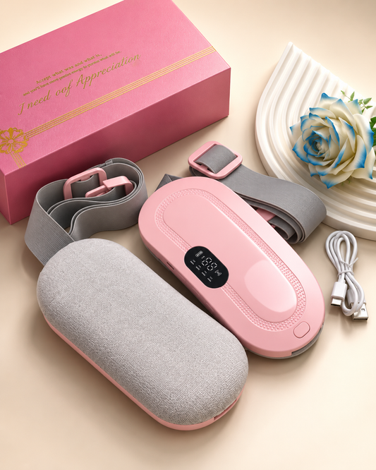 Period Cramp Relief Massager with Heating Pad