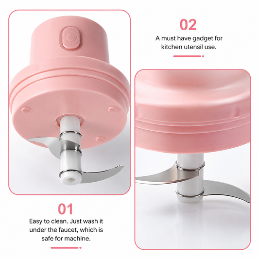 Electric food chopper wireless