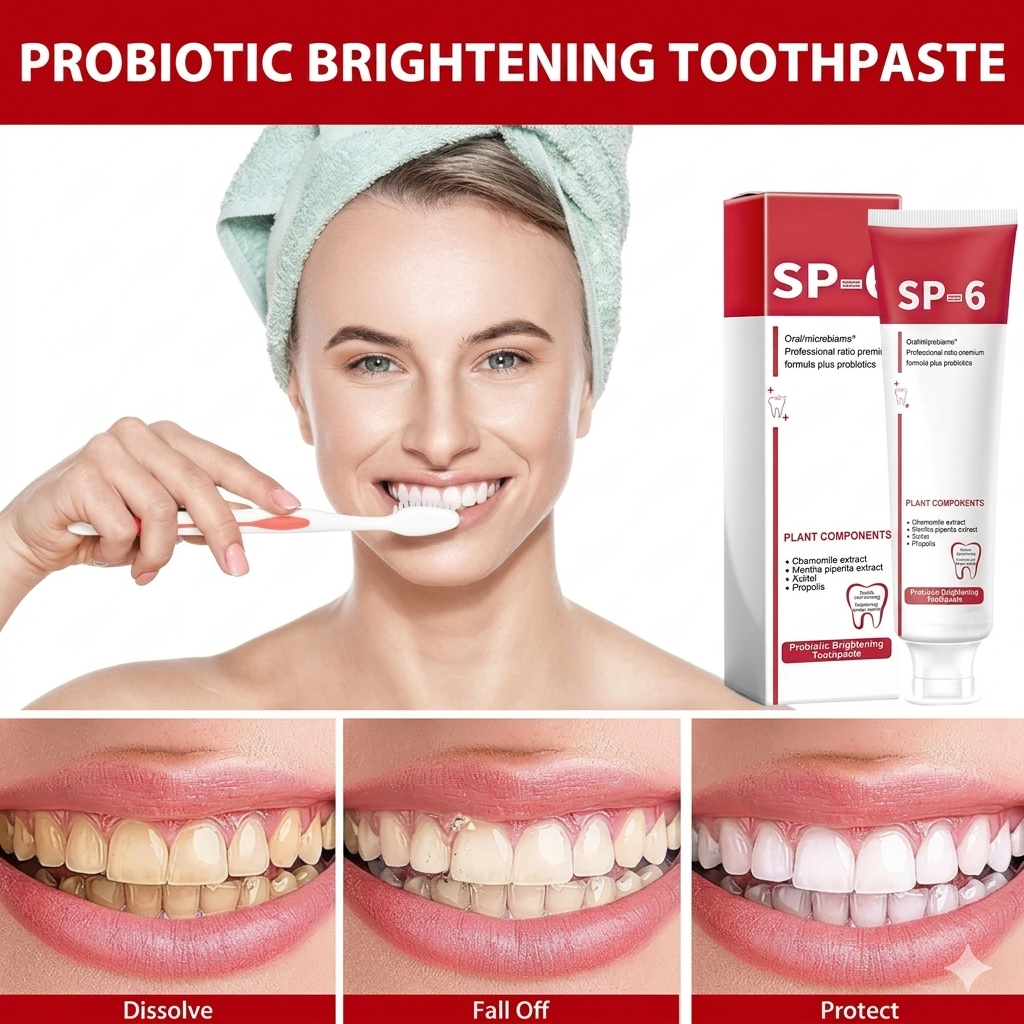 Probiotic Ultra Whitening Toothpaste (Pack of 2)