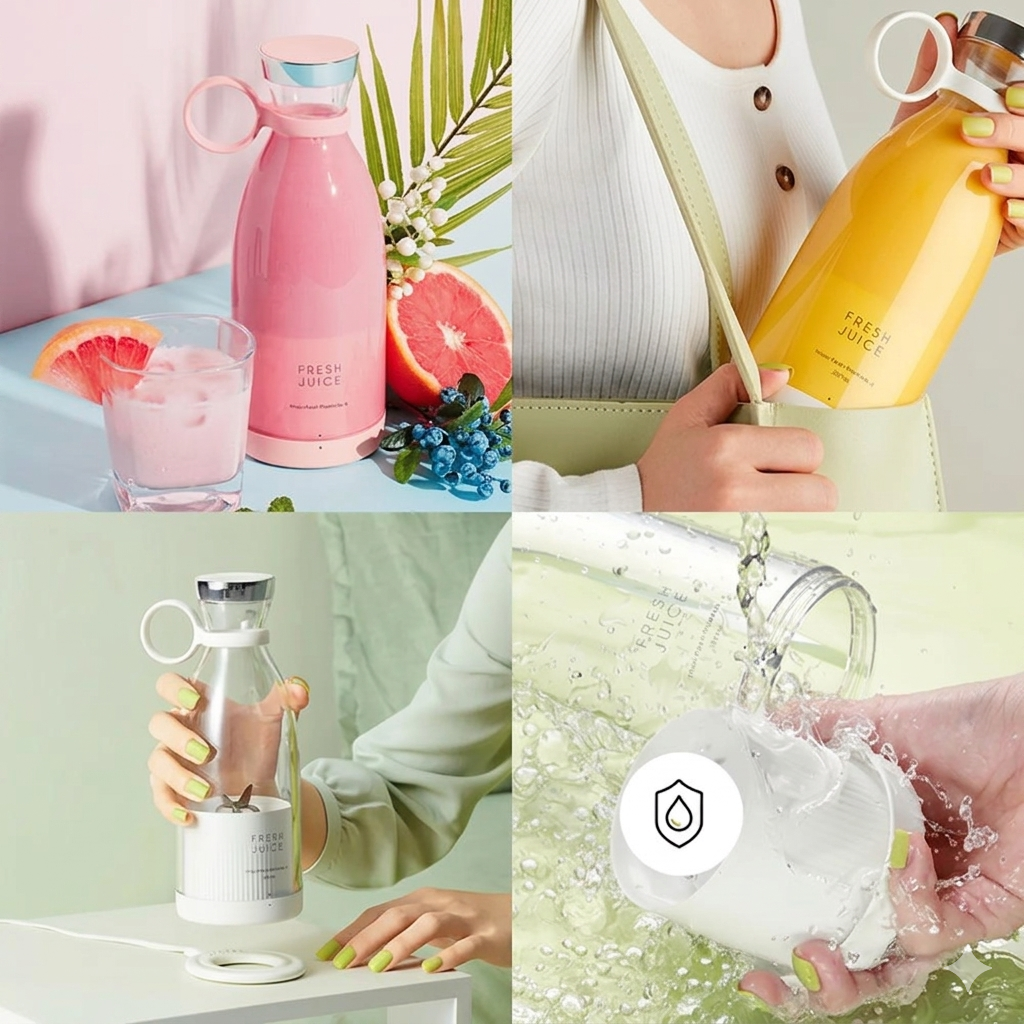 Portable Mini Blender for Fresh Juice