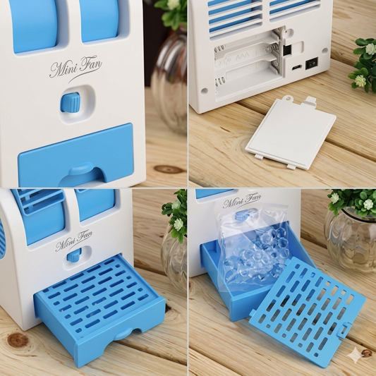 Air Portable 3 In 1 Conditioner Humidifier Purifier Mini Cooler