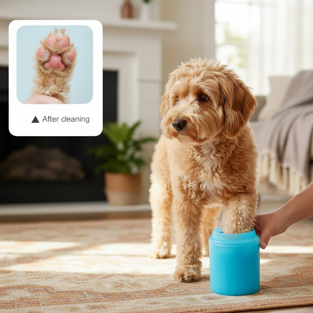 Ultimate Paw-Wash: Gentle & Portable Pet Paw Cleaner