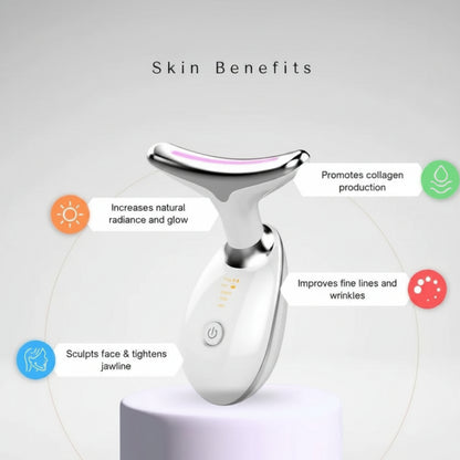 LED Neck & Face Lift Massager