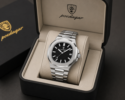 Luxury Stainless Steel Watch