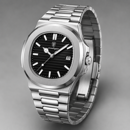Luxury Stainless Steel Watch