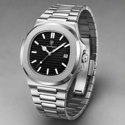 Luxury Stainless Steel Watch