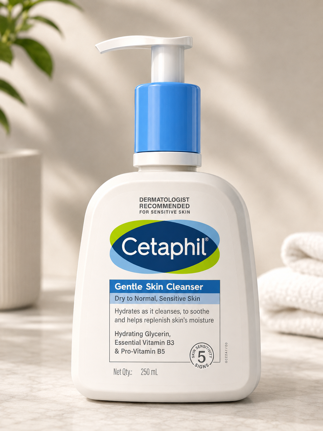 Cetaphil Cleanser + Lotion for Sensitive Or Dry Skin