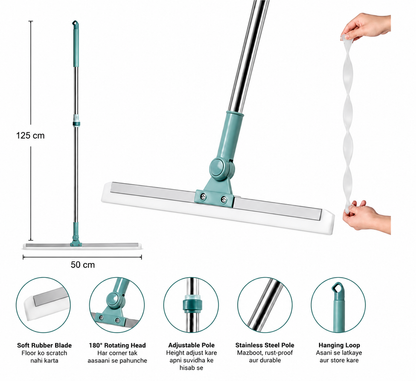 Magic Broom Sweeper for Floor Cleaning (Pack of 1)