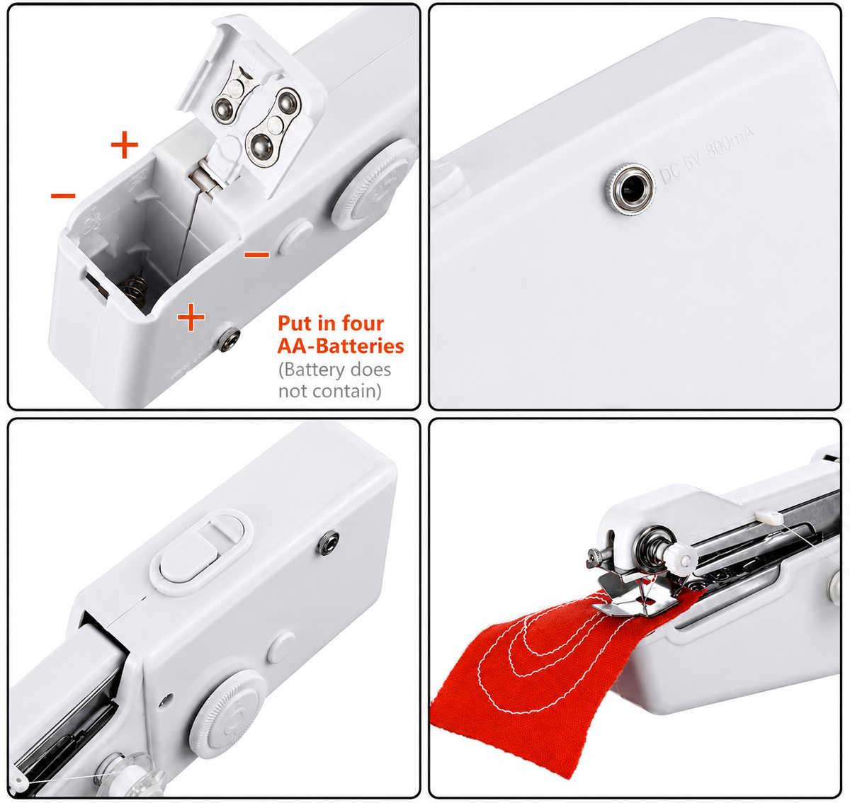 Electric Handy Stitch Mini Hand Sewing Machine