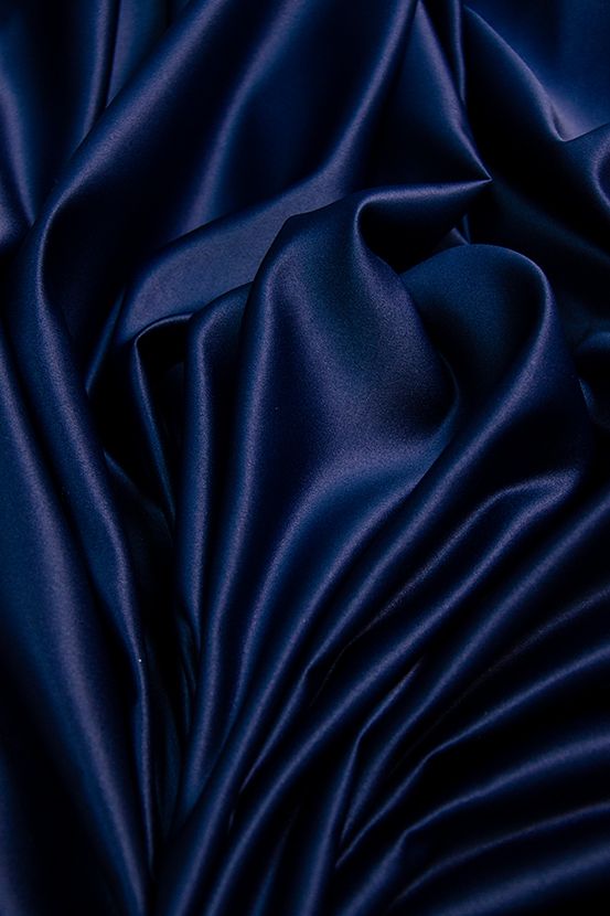 Blue Premium Satin Elastic Fitted Sheets with 2 Pillow Covers