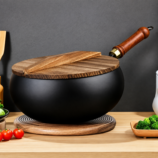 Artisan Unenameled Cast Iron Casserole