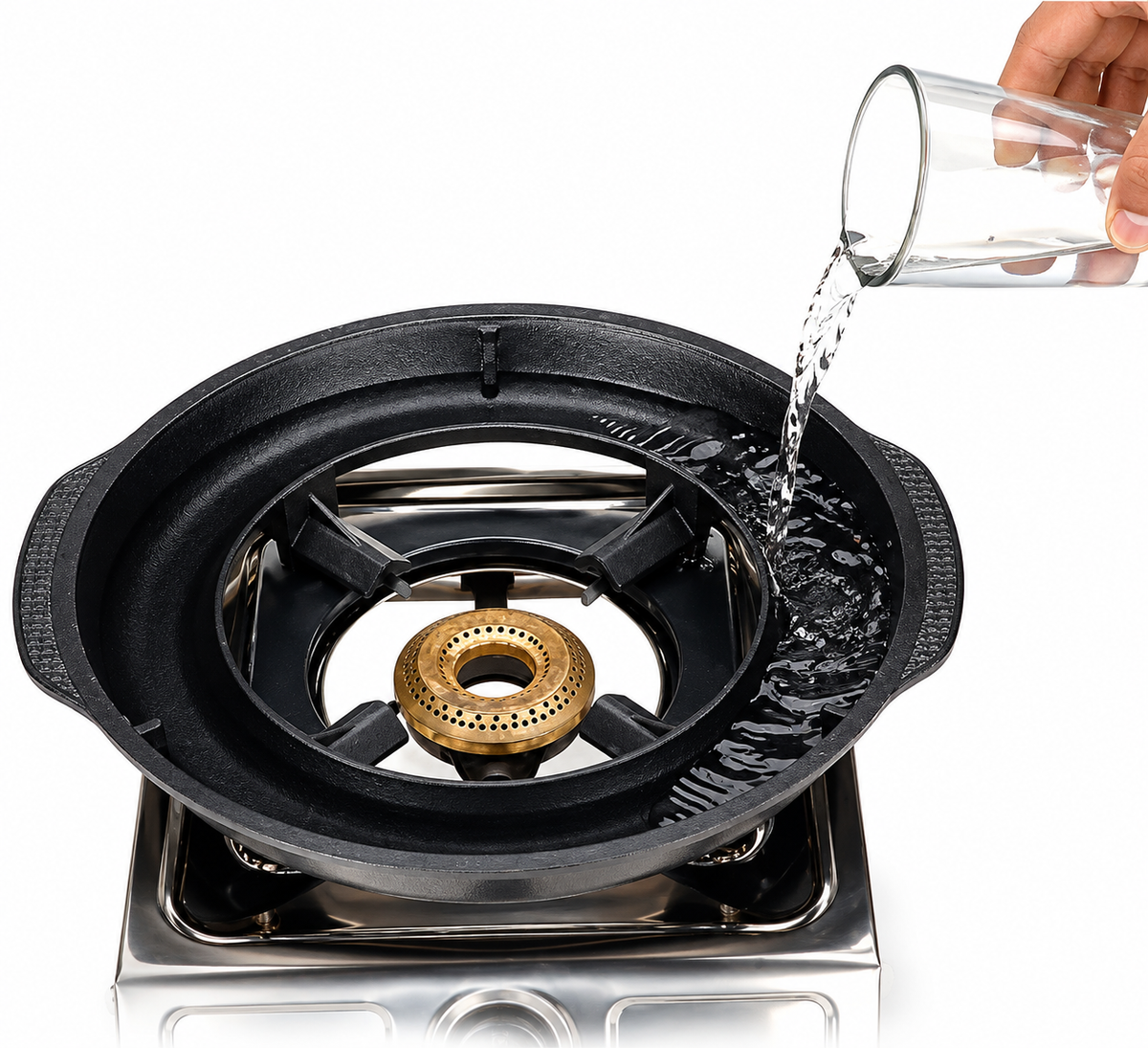 Smokeless Indoor Tandoor Gas Grill