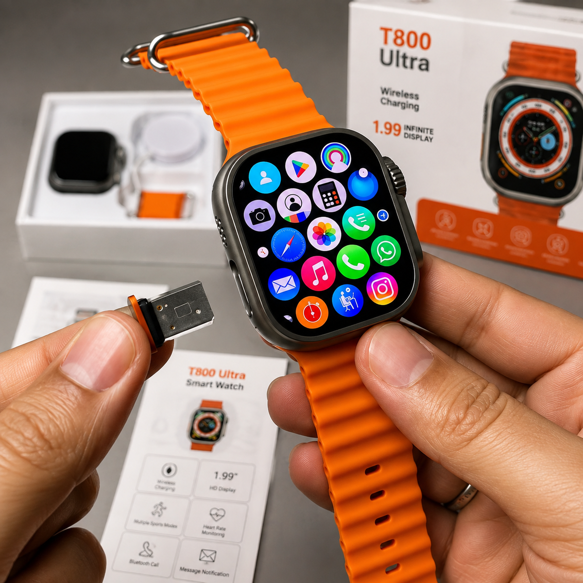 T800 Ultra Smartwatch – Smart & Stylish ⌚