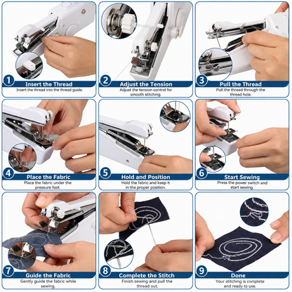 Electric Handy Stitch Mini Hand Sewing Machine