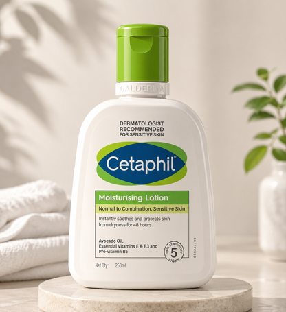 Cetaphil Cleanser + Lotion for Sensitive Or Dry Skin