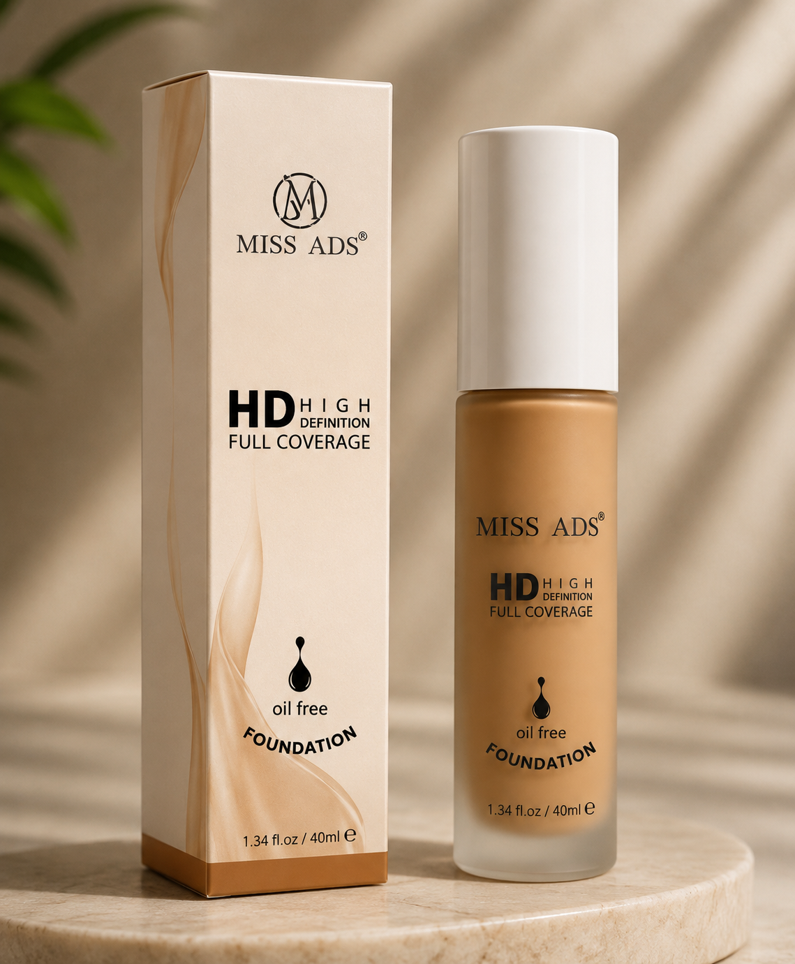 MISS ADS COMBO (FOUNDATION, BLENDER, PRIMER, CONCEALER)